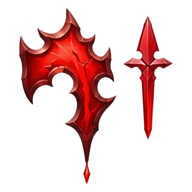 blood shard diablo sticker