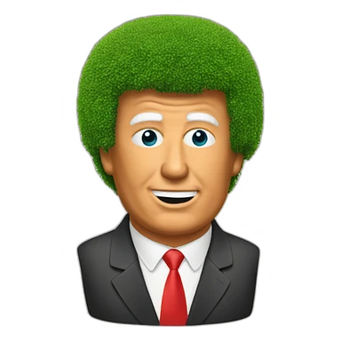 chia-pet-trump sticker