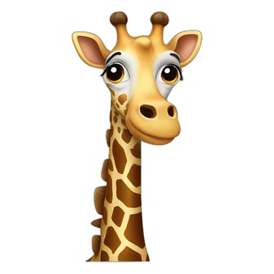 giraffe in tuxedo sticker