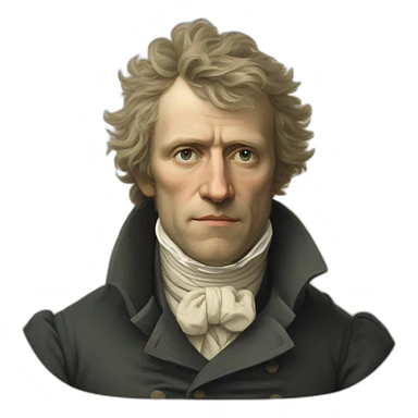 Caspar David Friedrich sticker