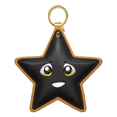 star shaped handbag sticker