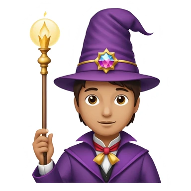 🧍🏼🪄🎩 sticker