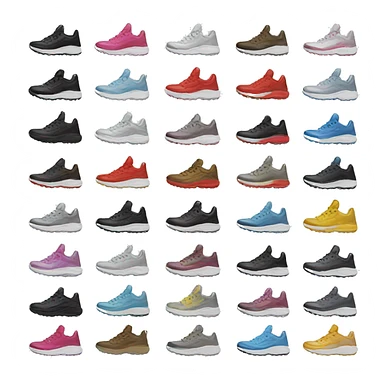 Sneaker collection sticker