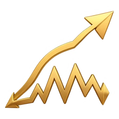 A graphics sheet in which graphic arrow is going up; Said sheet is called "Muscle mass" 📈 sticker