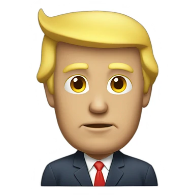 Trump concrete sticker