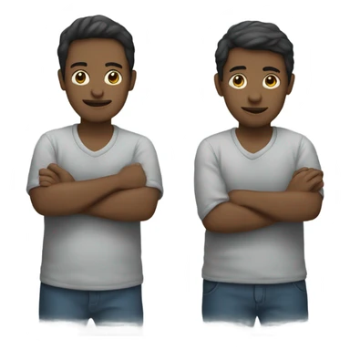 Person holding 3 ohin sticker