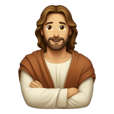 Jesus who did cuddle  sticker