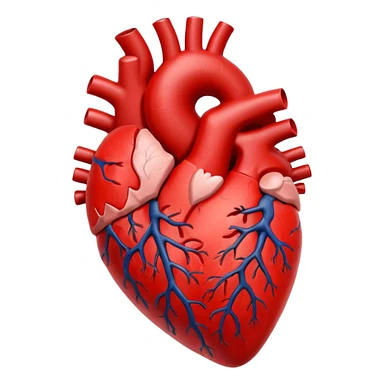 All human organ sticker