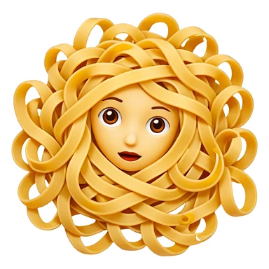 Pasta vermelha com papel sticker
