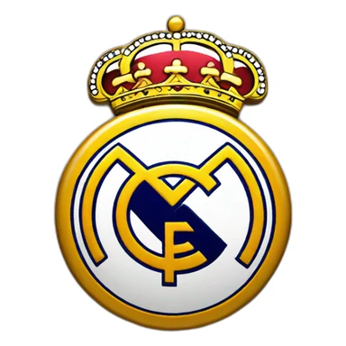 Real Madrid emblem sticker
