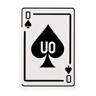Uno Reverse Card sticker