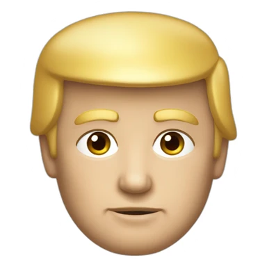 Donald trump china face sticker