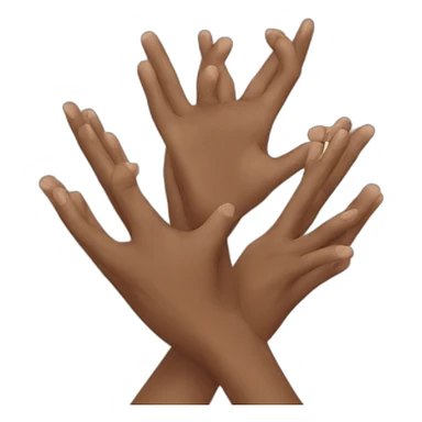 Unity with hands sticker