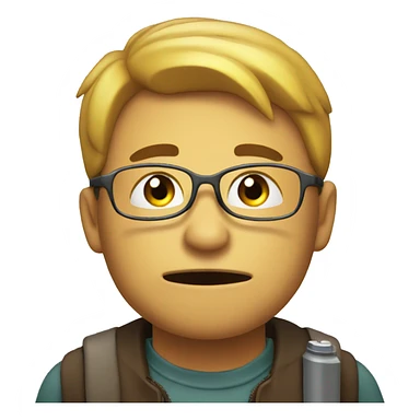 an emoji that says ive no battery left sticker