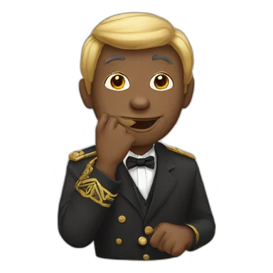 Singe qui fait un doigt d’honneur sticker