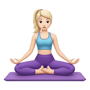 pilates girl  sticker