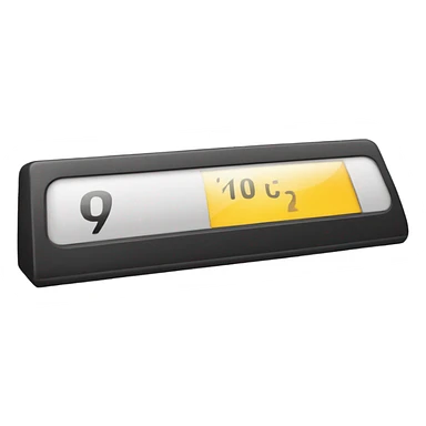 space bar counter sticker