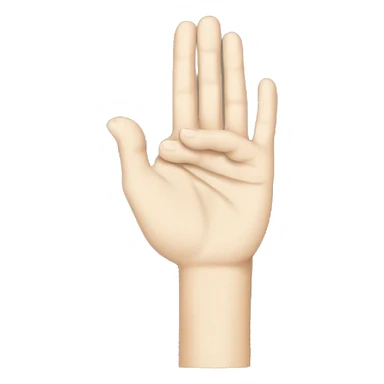 Buddhism mudra hand sign sticker