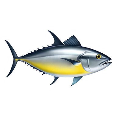 Yellowfin tuna sticker