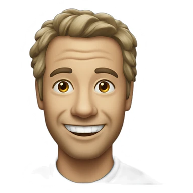 Un sourire malicieux en coin sticker