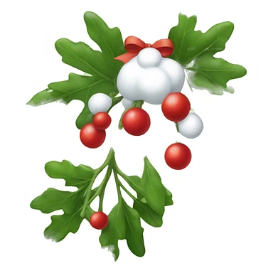 mistletoe ￼ sticker