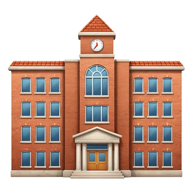 school building sticker