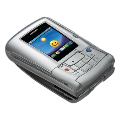 2004 Motorola Razr V3 mobile device clamshell design sticker