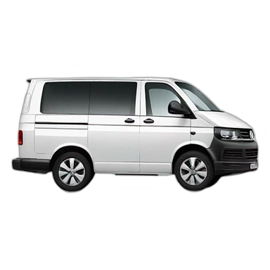 Volkswagen t5 white  sticker