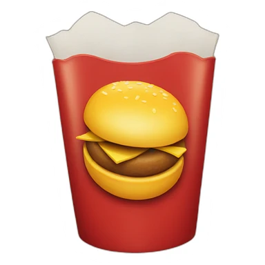 McDonald logo sticker