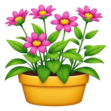 Plantas con flores sticker