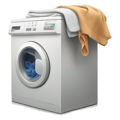 Folding laundry  sticker