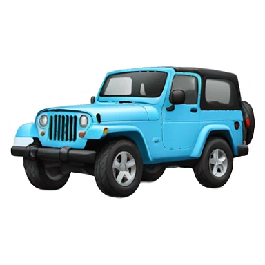 baby blue jeep sticker