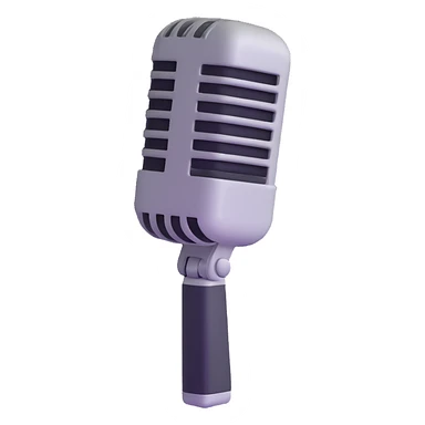 microphone emoji sticker