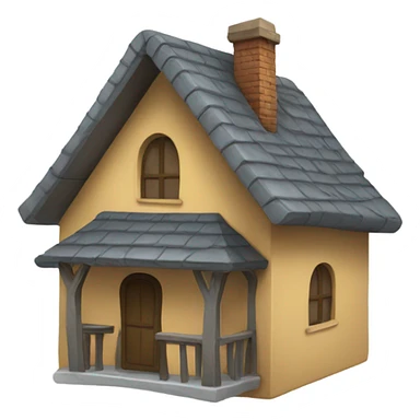 House with a hoodie sticker