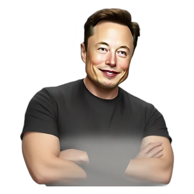 Elon musk qui tweet  sticker
