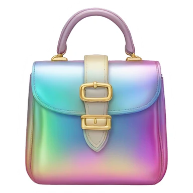 Iridescent prada bag sticker