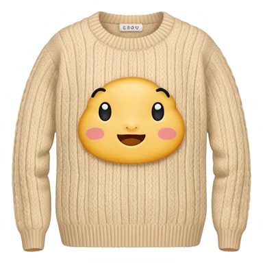 beije sweater sticker