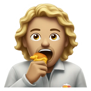 Hard Coughing in macdonalds sticker