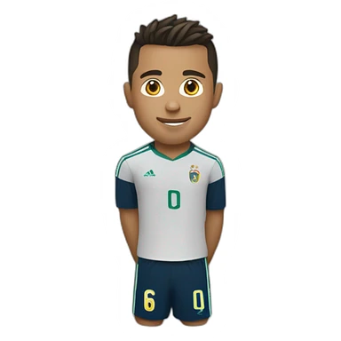 Ronaldo qui fait siu sticker