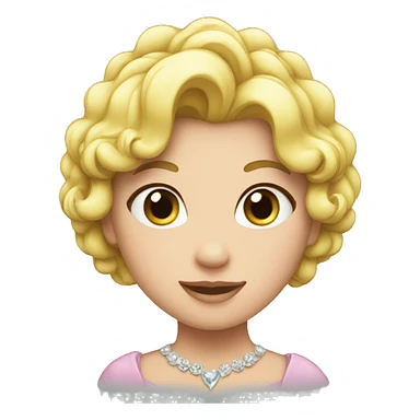 Princess heart sticker