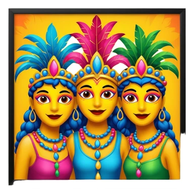 Trio elétrico carnaval  sticker