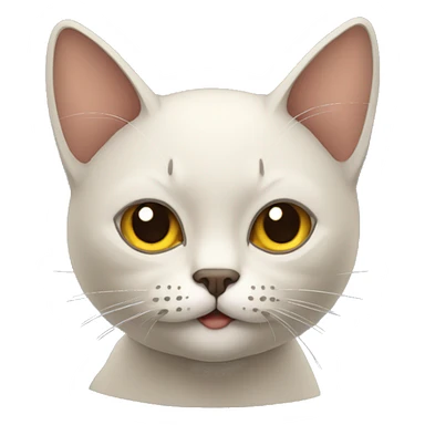 Gato enojado  sticker