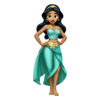 princess jasmine sticker