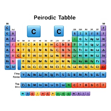 Periodic Table, single sticker