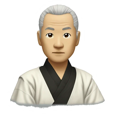 gichin Funakoshi + dojo  sticker