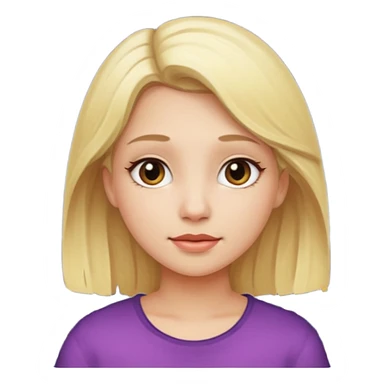 Girl at Night blondie sticker