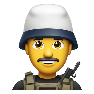 Navy seal with smart phone sticker