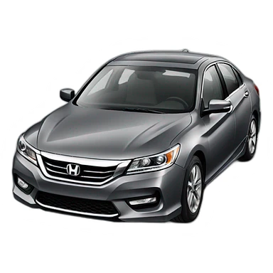  grey honda accord 2015 sticker