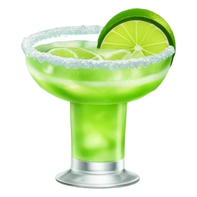 Margarita with salted rim  sticker