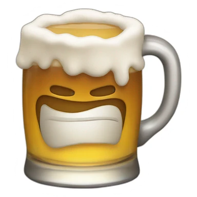 Chat qui boit un bierre sticker